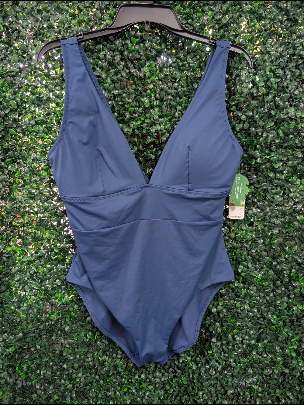 Tommy Bahama Navy Blue One-Piece Swimsuit